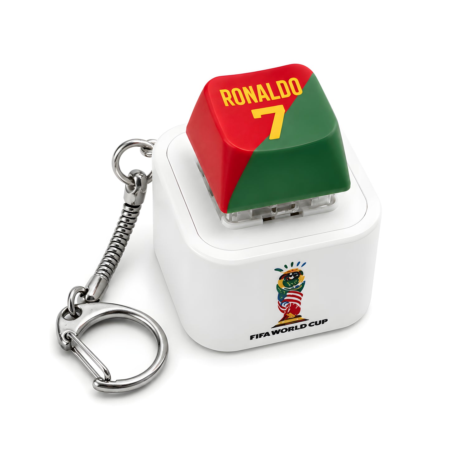 SIUU Soccer Celebration Sound & Light Keychain